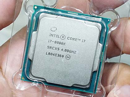8086誕生40周年を記念した「Core i7-8086K Limited Edition」が発売