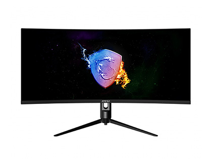 MSIの34型UWQHD液晶「Optix MAG342CQRV」が発売、曲面がより“急カーブ
