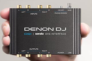 ターンテーブル接続用の96kHz/24bit USBオーディオ「DENON DJ DS1