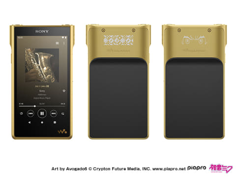 初音ミクモデル】SONY NW-ZX707 デジタルオーディオプレーヤー 初音