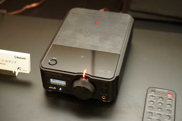 ケンウッド、幅119mmの超小型アンプとリボンツィータスピーカーの新