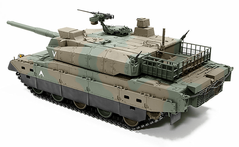 タミヤ、「砲身制御システム」搭載1/16 RCタンク「陸上自衛隊 10式戦車