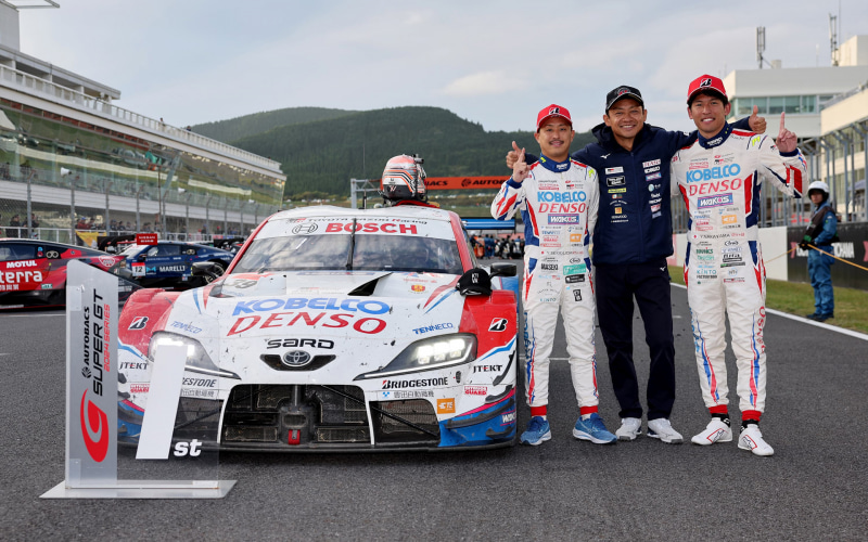 SUPER GT第7戦オートポリス、39号車GRスープラの関口/中山組が10番手