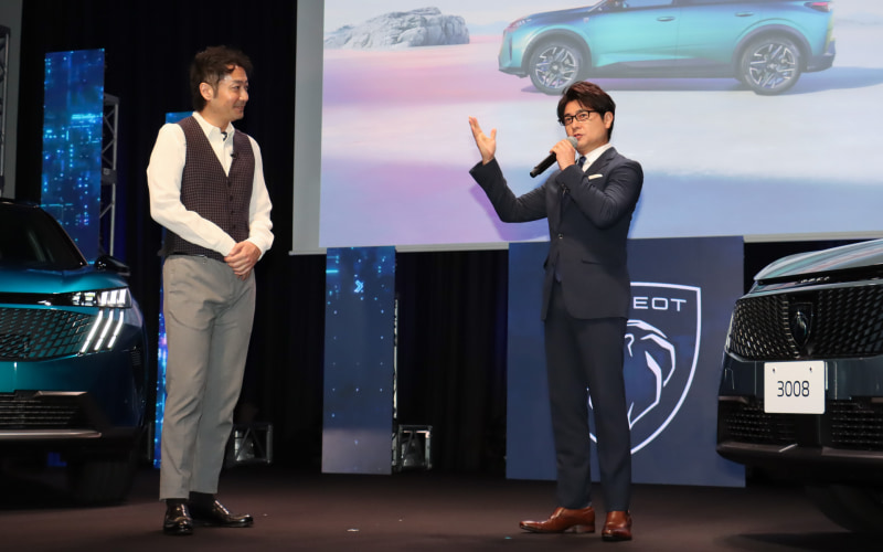 プジョー「3008」発表会、次世代フラグシップモデルとしての存在感を