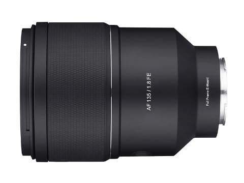 サムヤン、ソニーEフルサイズ用レンズ「SAMYANG AF 135mm F1.8 FE