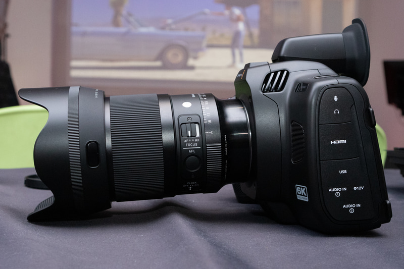 Blackmagic Cinema Camera 6K ＋シグマレンズ BMPCC6K&SIGMAレンズの