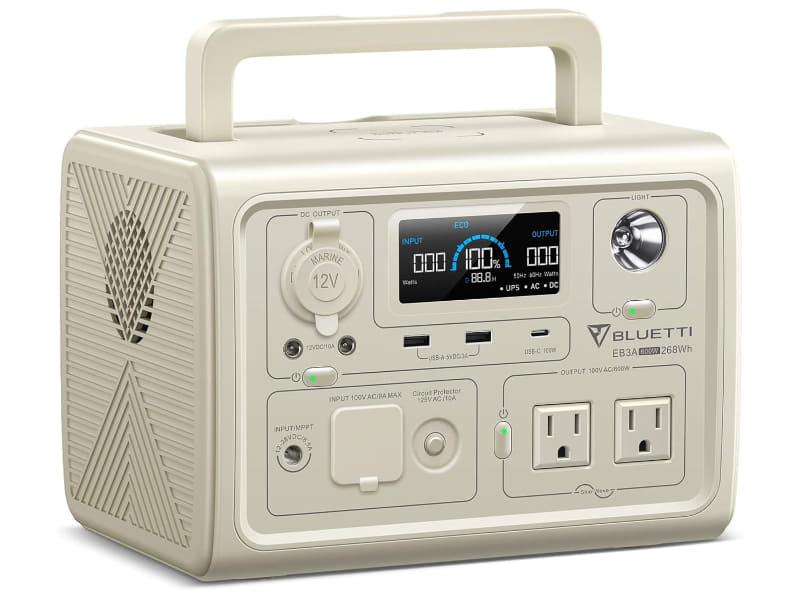 厳選】本日のお買い得商品】BLUETTI製268Whポータブル電源が40%OFFの2