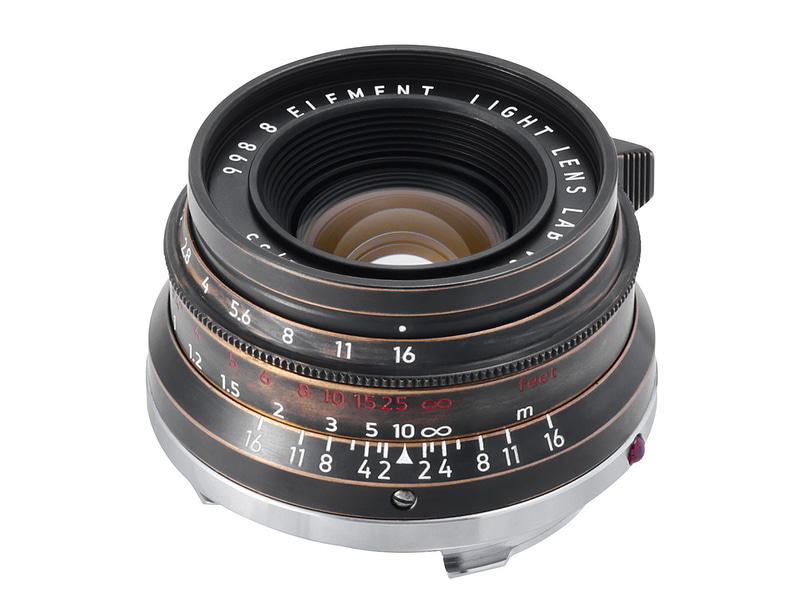 周八枚「LIGHT LENS LAB M 35mm f/2」にエイジング加工を施したカラー