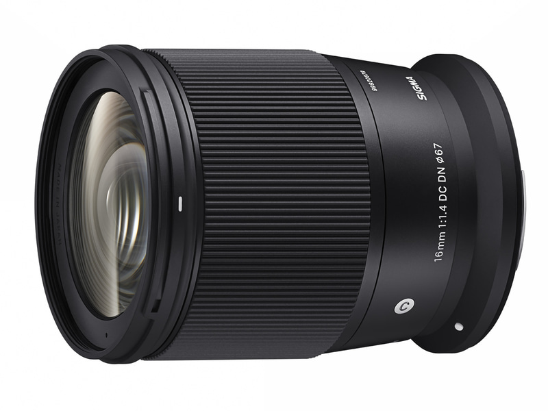 SIGMA 16mm f1.4 dc dn (Eマウント) レンズフィルター付き SIGMA 16mm