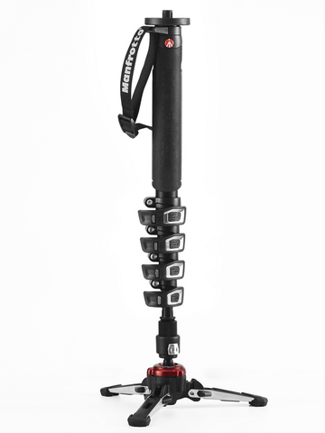 マンフロット、操作性を高めた自立式一脚 - デジカメ Watch