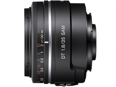 ソニー、2万5,200円の軽量単焦点レンズ「DT 35mm F1.8 SAM