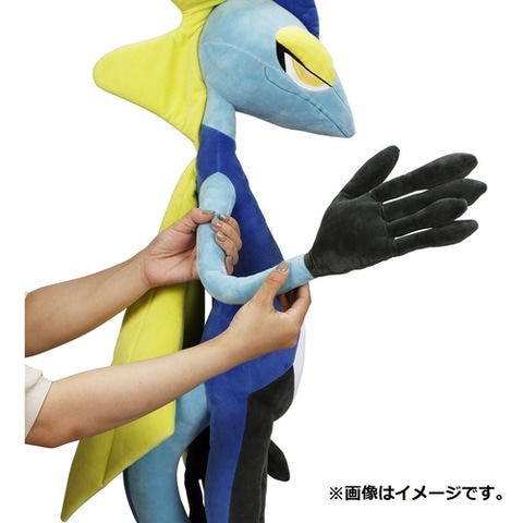 高さ約120cm！ ビッグサイズのインテレオンのぬいぐるみが受注販売開始