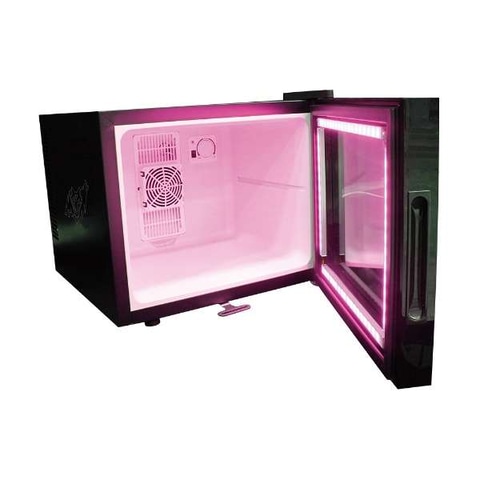 ミニゲーミング冷蔵庫」予約開始！ LED搭載で冷蔵庫の中がカラフルに