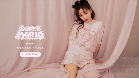 ジェラピケ」×「スーパーマリオ」第5弾コレクションが3月22日発売