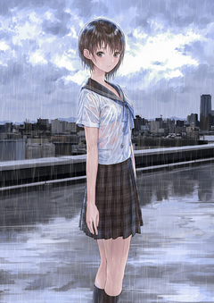複製原画 blue reflection 幻に舞う少女の剣 ブルーリフレクション