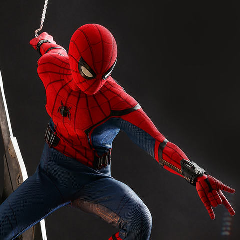 QS スパイダーマン 頭パーツ3種類付 1／4スケール フィギュア QS