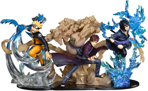 フィギュアーツZERO 絆Relation ナルト サスケ 我愛羅 フィギュア