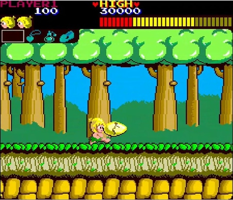 アストロシティミニ全タイトルレビュー】「ワンダーボーイ」 - GAME Watch