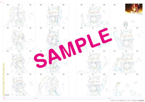 アニメ「ウマ娘」2期、原画集発売決定！鬼気迫る8話OPライスや1話の