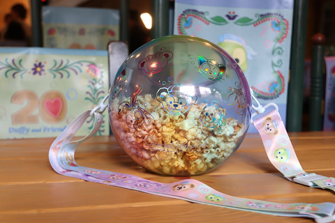 ダッフィー&フレンズ 20周年 カラフルハピネス ポップコーンケース