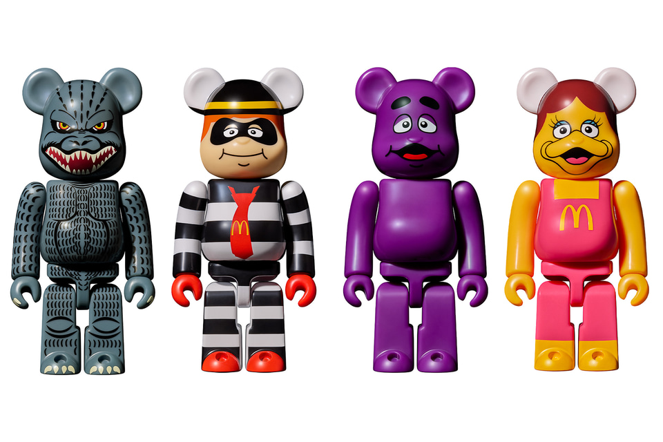 マクドナルド「ゴジラ」とコラボした「BE@RBRICK（ベアブリック