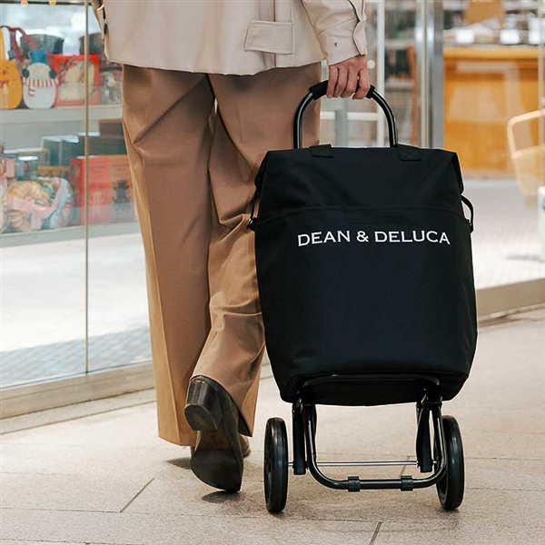 みえさんDEAN & DELUCAショッピングキャリー✨ブラック 2025 新品 DEAN