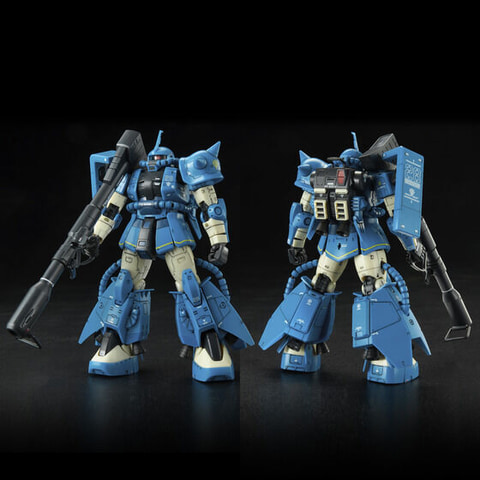 ガンプラ「RG 1/144 MS-06R-2 ロバート・ギリアム専用ザクII」の2次