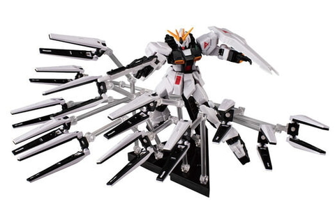 ダブル・フィン・ファンネルを総展開して遊べる食玩「GフレームFA ν