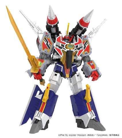 プラモデル「MODEROID フルパワーグリッドマン」彩色見本が公開