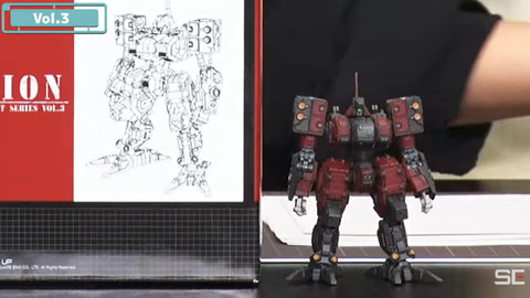 TGS2022】「フロントミッション ストラクチャーアーツ」vol.3は塗装