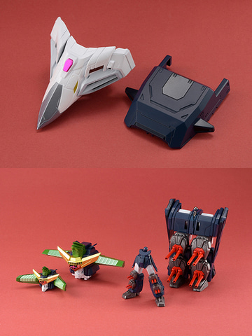 ロボットから戦艦への“形態変化”も再現可能！ フィギュア「AMAKUNI機神