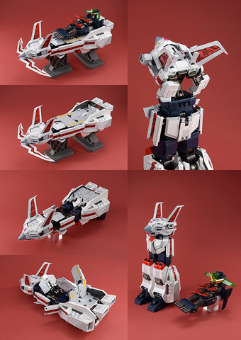 ロボットから戦艦への“形態変化”も再現可能！ フィギュア「AMAKUNI機神