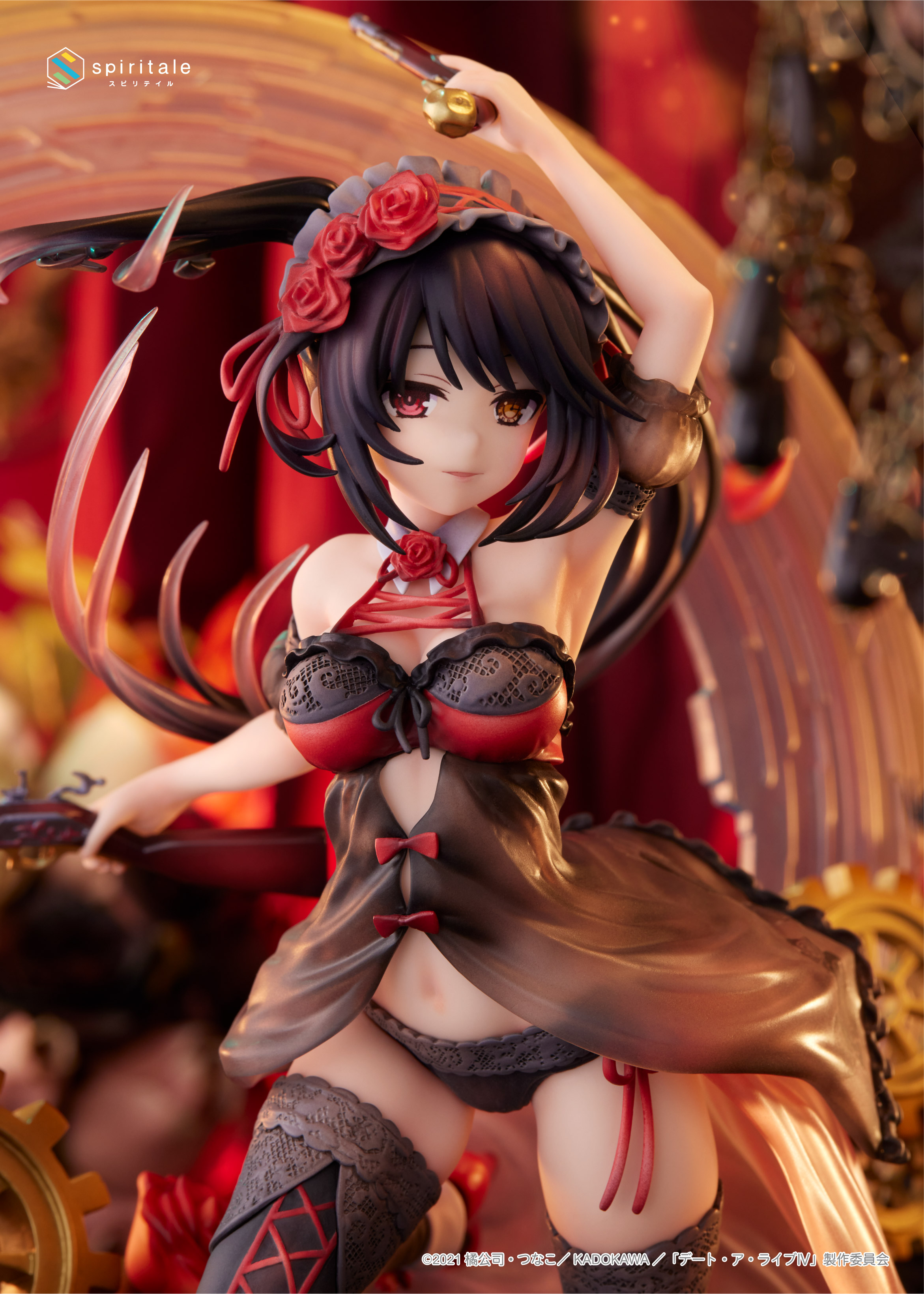 魅惑のランジェリー水着姿で立体化。「デート・ア・ライブIV 時崎狂三