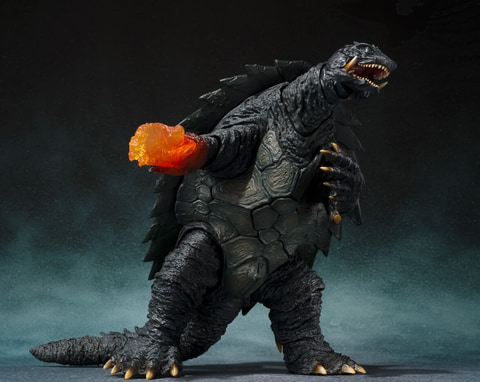 ガメラ3 邪神覚醒」より京都での戦いイメージ「ガメラ」フィギュア12月