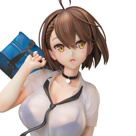 ブラ透けで視線を釘付け。「アズールレーン びそくぜんしんっ！」より