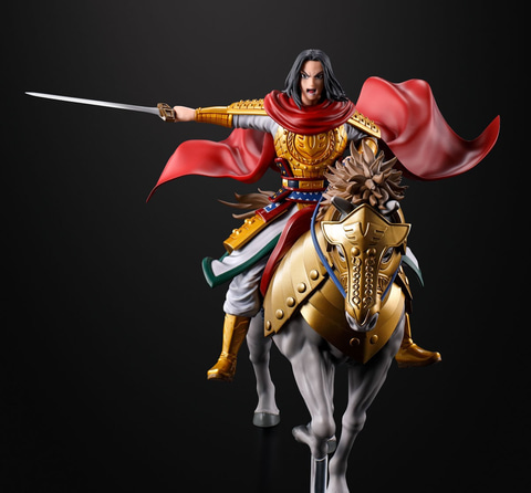 キングダム」嬴政が蕞国防衛戦時の姿でフィギュアに。本日16時予約開始