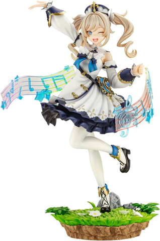 原神」に登場するバーバラを愛くるしい表情で立体化した1/7スケール