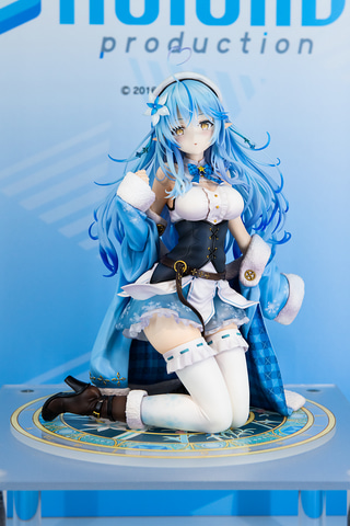 ホロライブ」5期生の雪花ラミィさんがフィギュア化。デコマスが公開