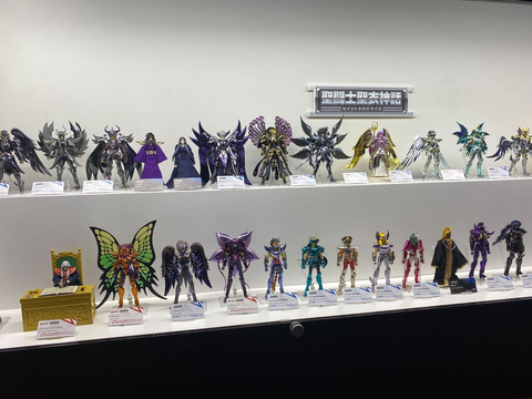 聖闘士聖衣神話素体組立体験コーナーフィギュア魂ネイション聖闘士星矢
