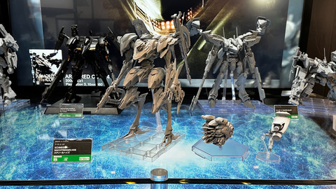 コトブキヤ、「AC6」よりスティールヘイズをプラモデル化！ 会場にて