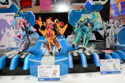 マクロスΔ」からワルキューレ達を立体化するアオシマ「V.F.G.」は、5人
