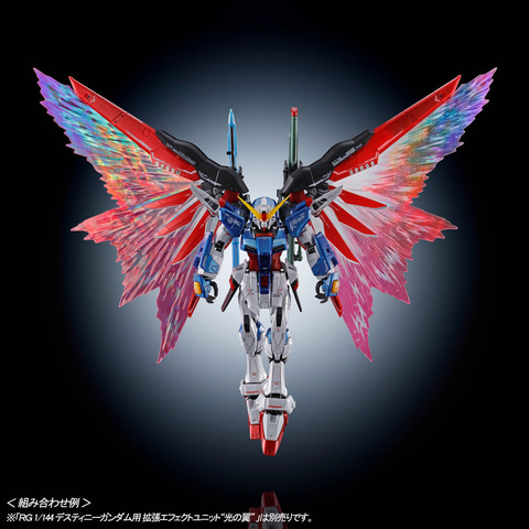 RG 1/144 デスティニーガンダム［チタニウムフィニッシュ］」再販分が5