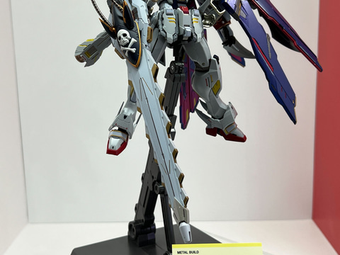 METAL BUILD」エリアにて「クロスボーン X1 ハーフクロス」や