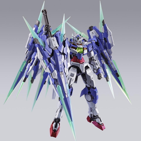 L BUILD ダブルオークアンタ フルセイバー ガンダム L BUILD メタル