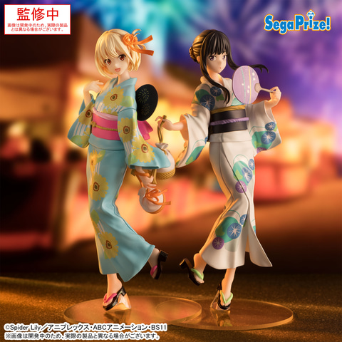 セガプライズ「リコリス・リコイル」より「錦木千束」と「井ノ上たきな