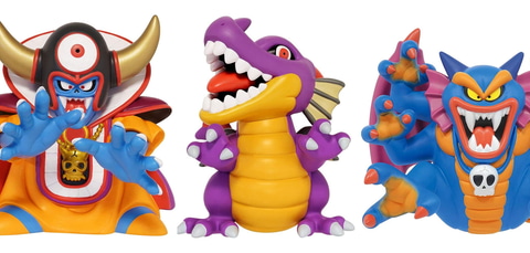 ドラゴンクエスト モンスターフィギュア SD」より竜王・シドー・ゾーマ