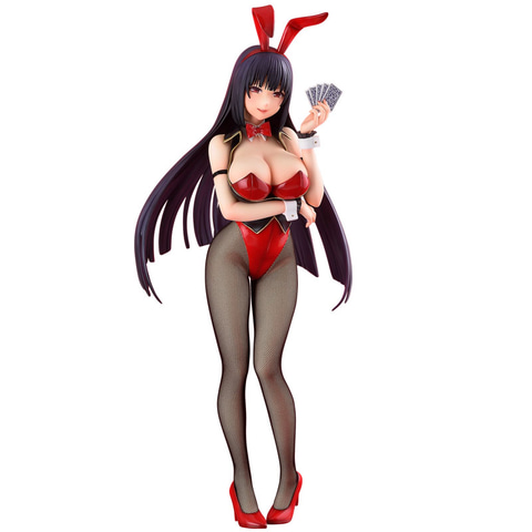 賭ケグルイ」より「蛇喰夢子」がカジノディーラー風のバニー姿で立体化