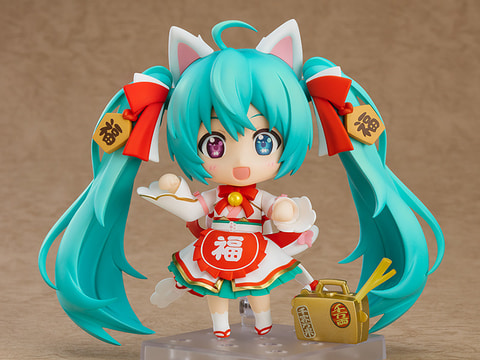 初音ミクの“招きミクVer.”ねんどろいどが2022年7月発売。予約受付中