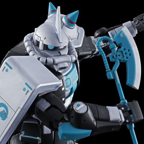 初音ミク」コラボガンプラ「RG 1/144 MS-06S ザクII [初音ミクVer.]」2