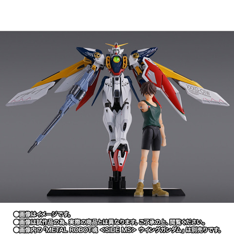 METAL ROBOT魂 ＜SIDE MS＞ ウイングガンダム」、「S.H.Figuarts